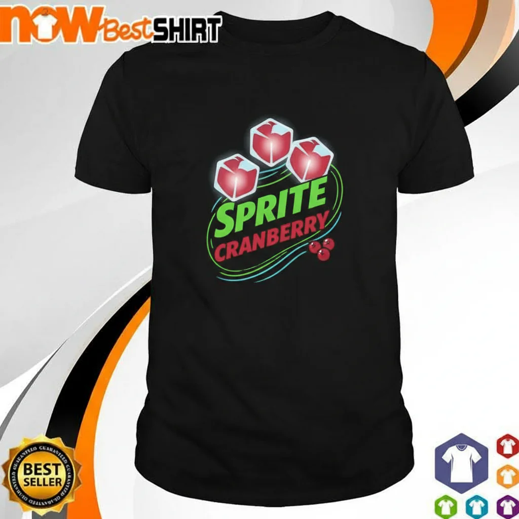 Sprite Cranberry Shirt | Ultra-Durable, Pre-Shrunk Cotton Graphic Tee