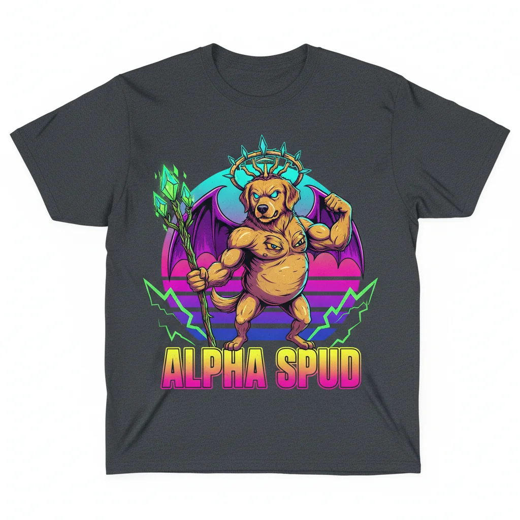 Spud The Cryptid Dog T-Shirt | Premium Unisex Graphic Tee