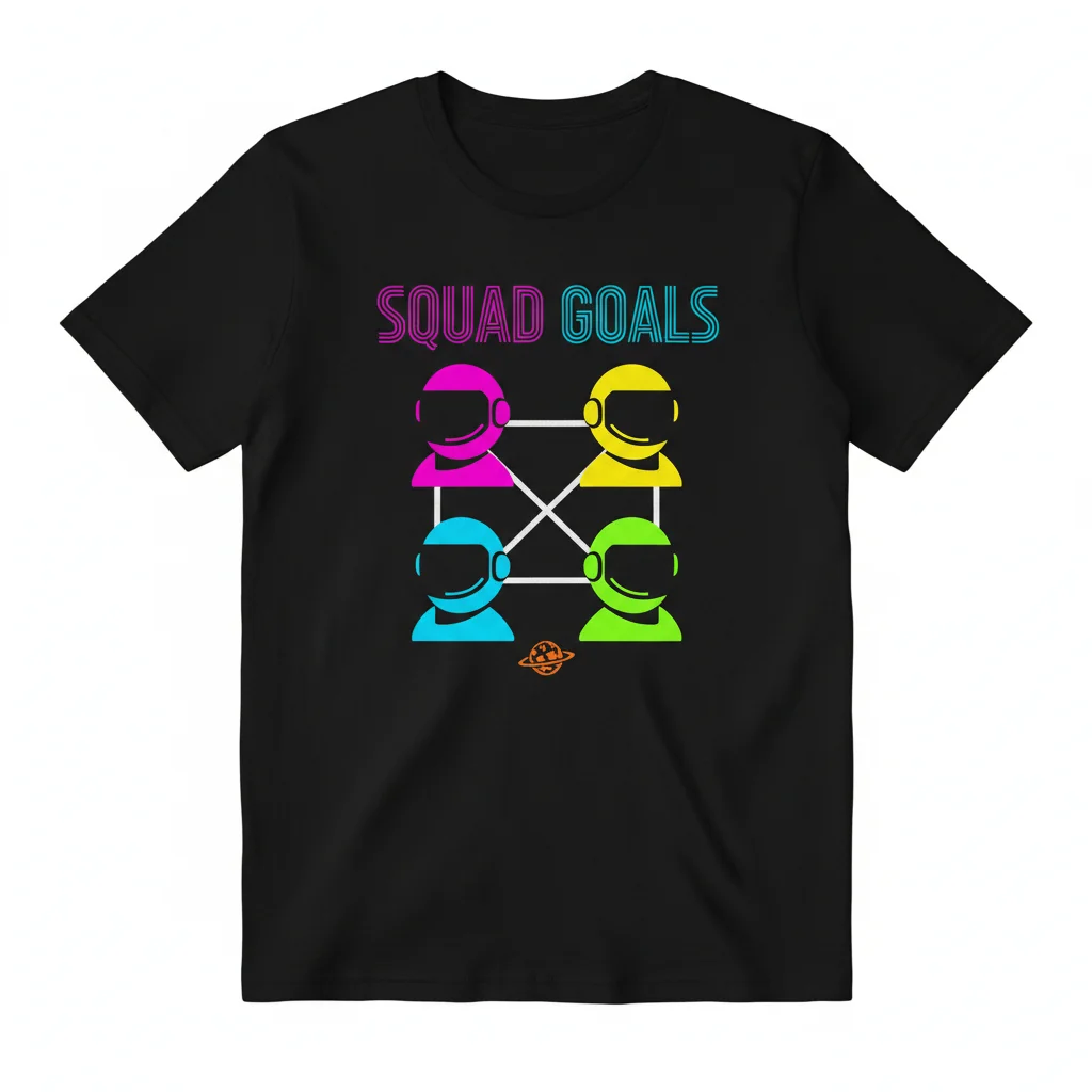 Squad Goals Essential T-Shirt - Comfortable Unisex Tee
