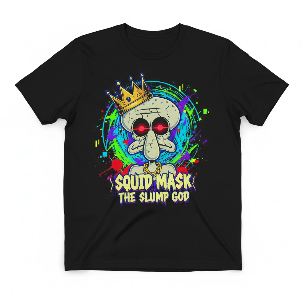Squid Mask The Slump God Essential T-Shirt – Premium Cotton Tee