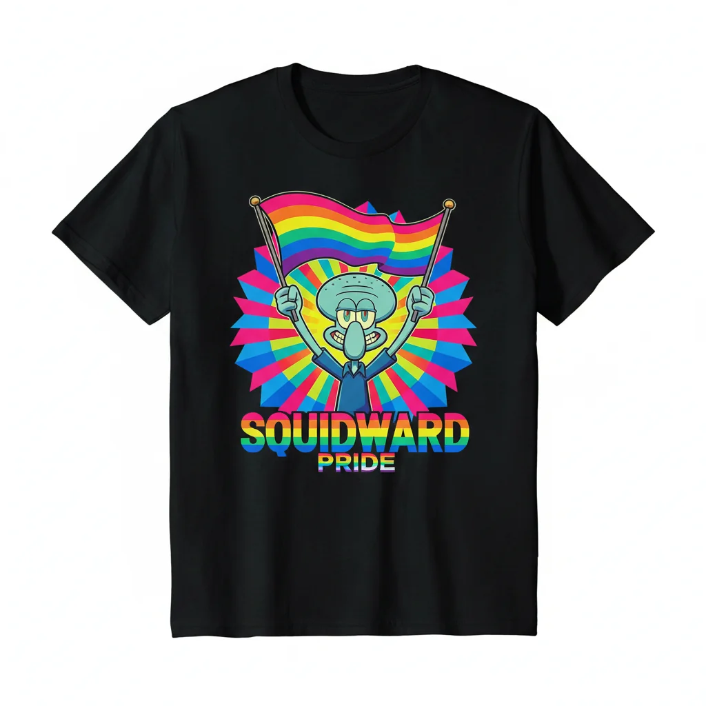 Squidward Pride Essential Tee