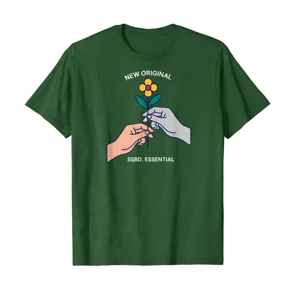 SSBD. Deep Chartreuse Essential T-Shirt – Premium 100% Ring-Spun Cotton Tee