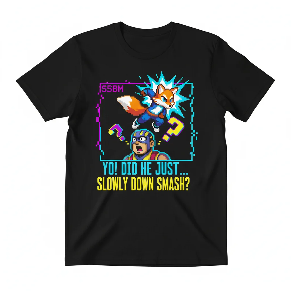 SSBM Yo Did He... Funny Gaming Essential T-Shirt
