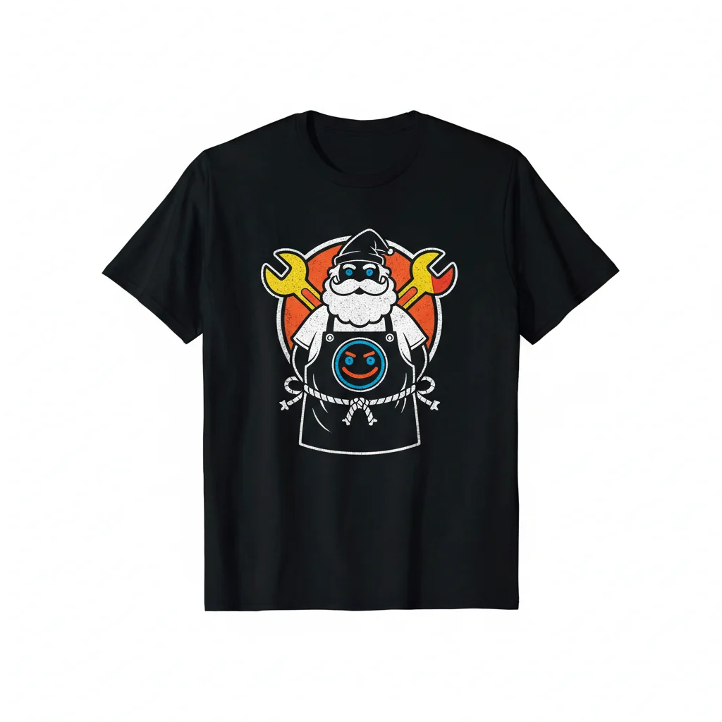 Maruhige Shop Owner Apron Logo Essential Tee