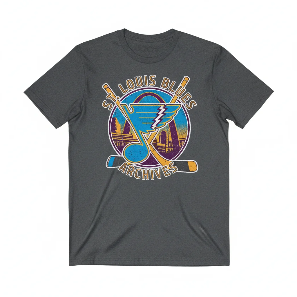 St. Louis Blues Archives Vintage T-Shirt