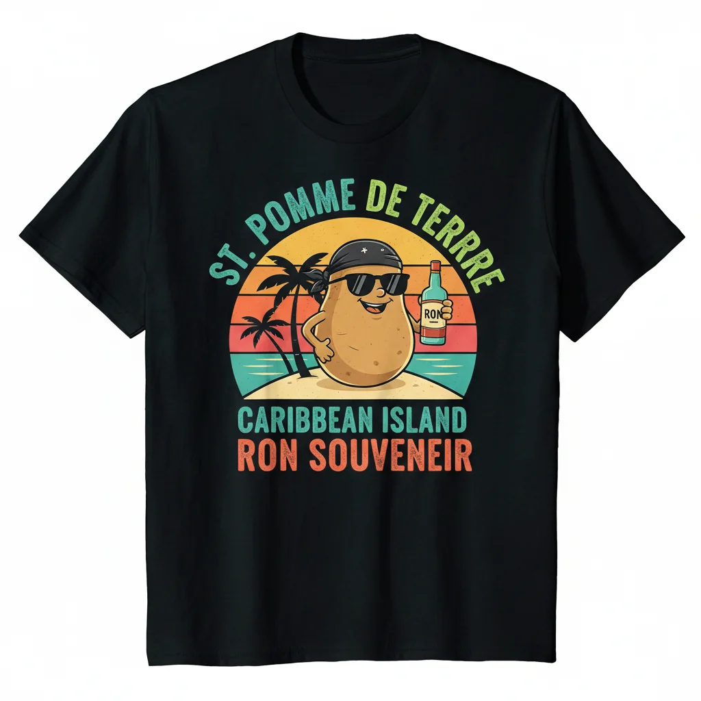St. Pomme De Terre Essential Tee – Island Vibes, Street Ready