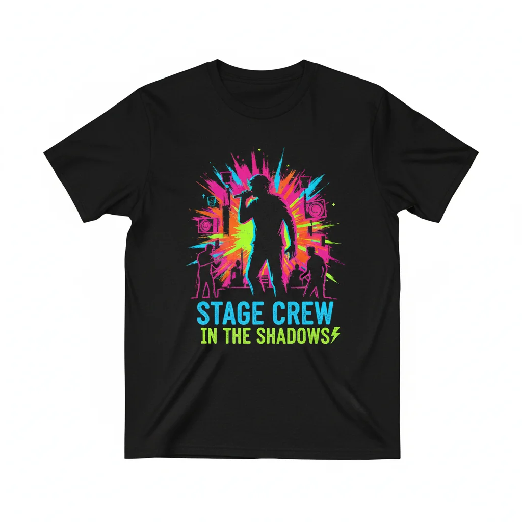 Stage Blacks Essential T-Shirt – Backstage Crew, Stagehand & Performer Apparel