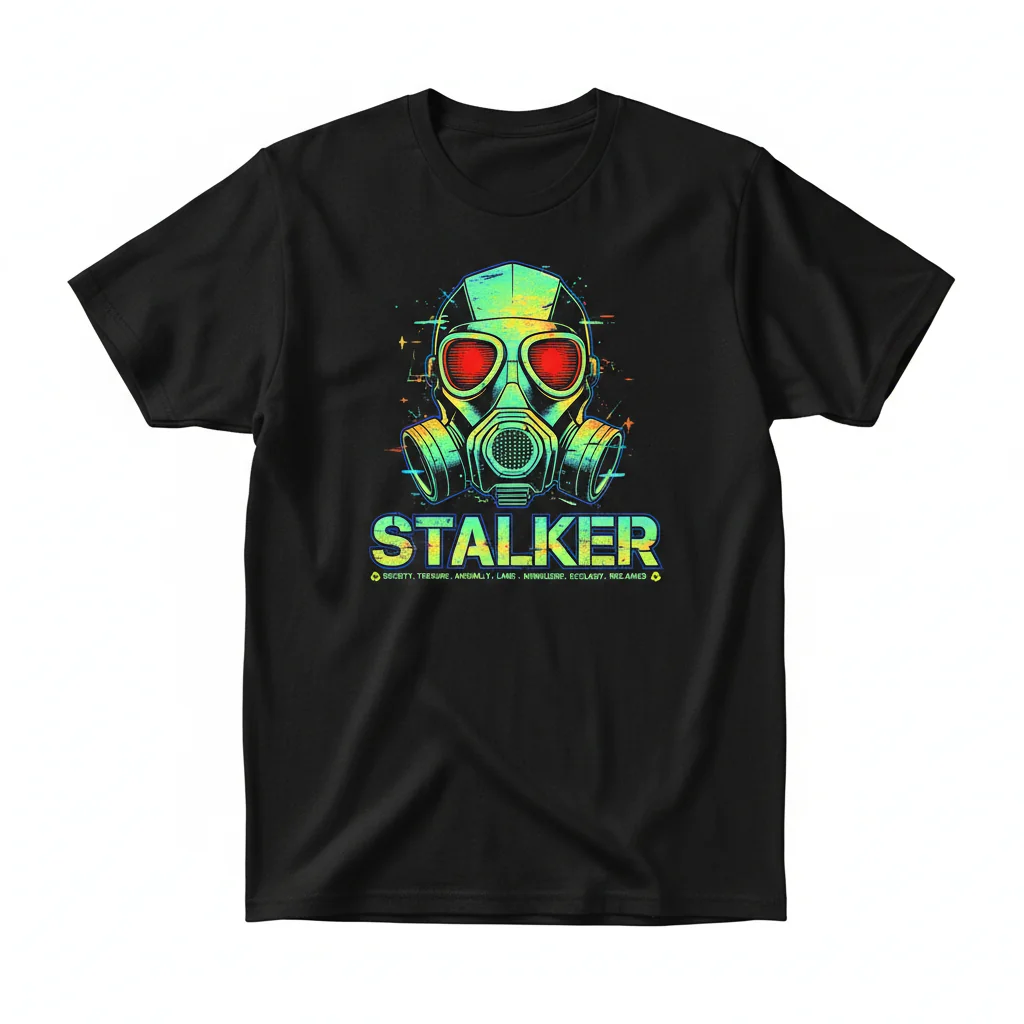 STALKER Acronym Gaming T-Shirt - Essential Cotton Tee for Fans