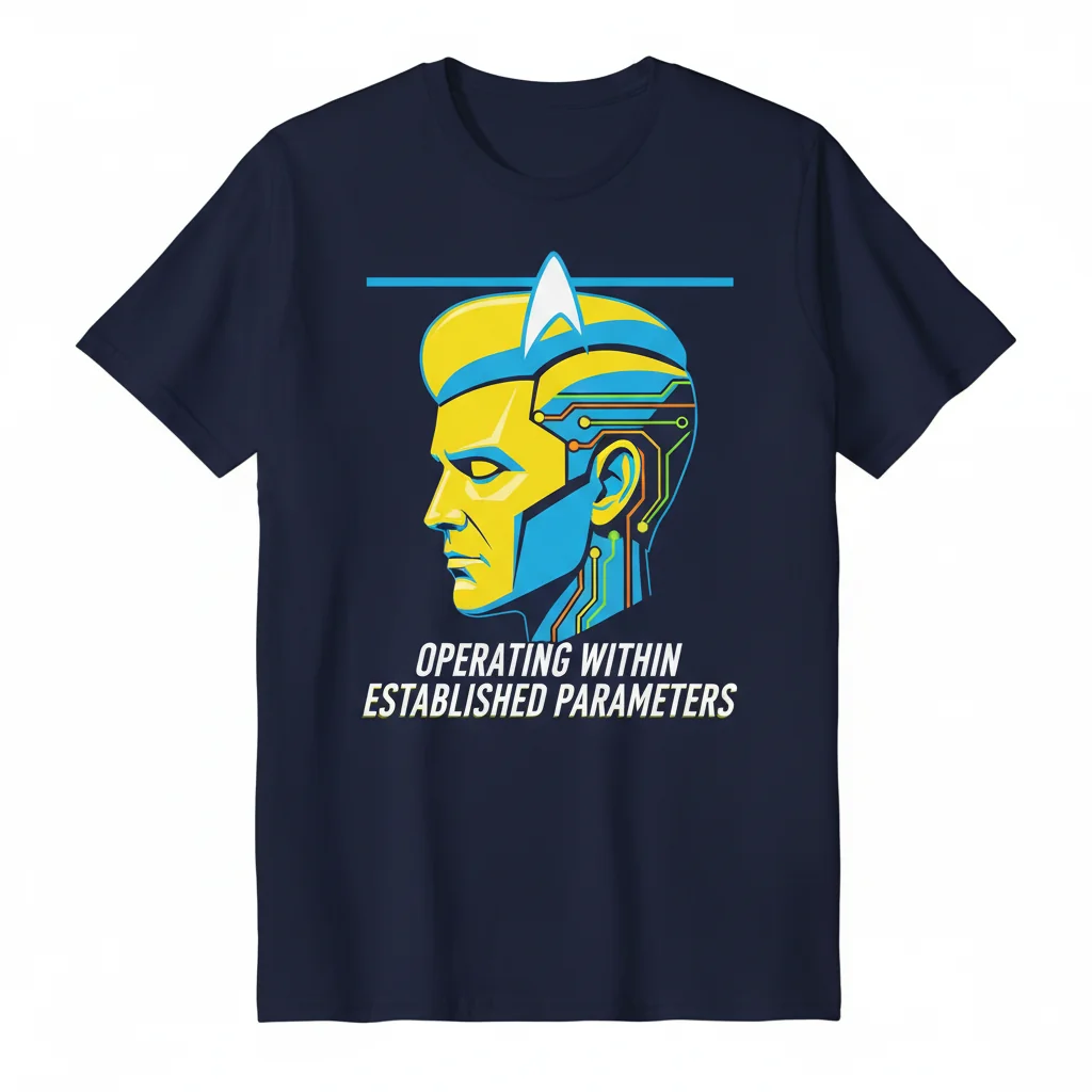 Star Trek TNG Data Parameters Tee