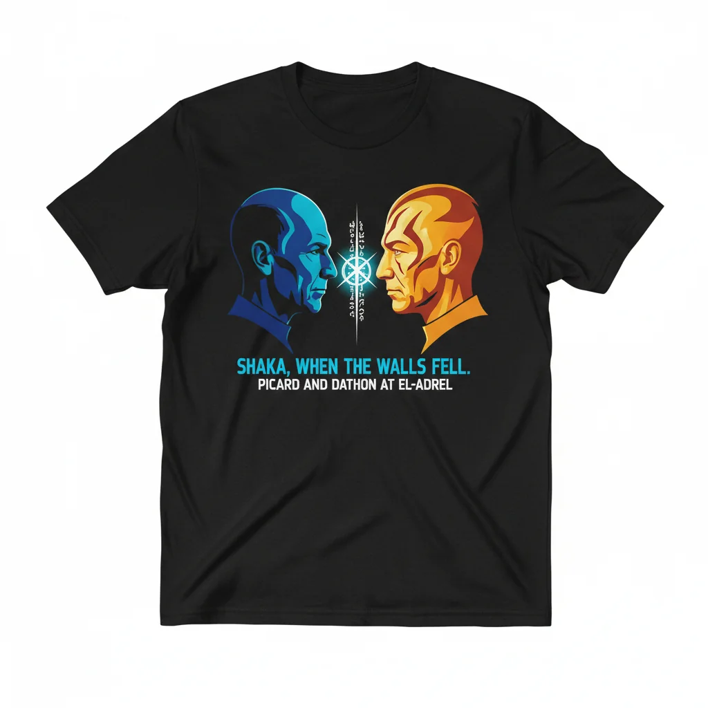 Star Trek TNG Picard & Dathon El-Adrel Logo Essential T-Shirt
