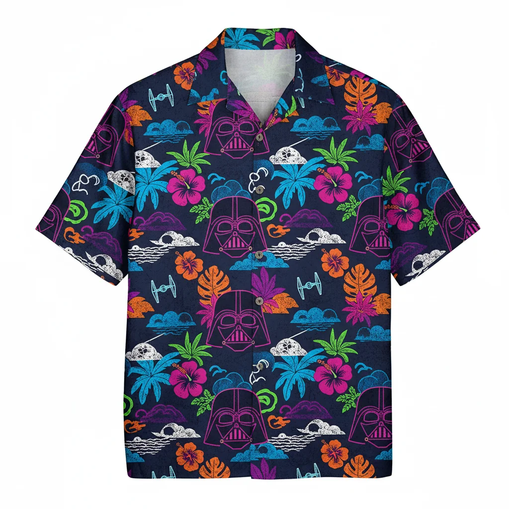 Darth Vader Hawaiian Shirt - Ultimate Comfort & Durability