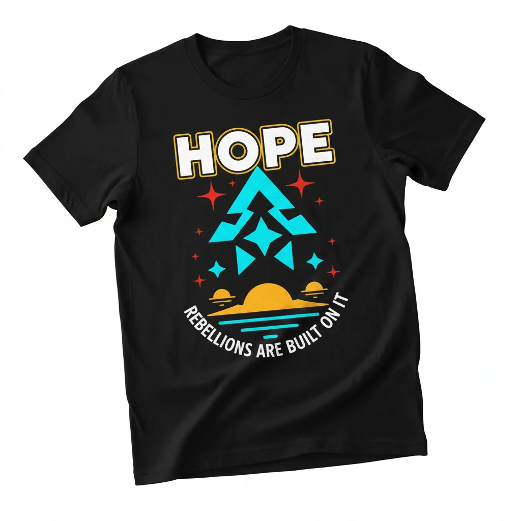 Star Wars Rebellions Built on Hope T-Shirt – Premium Cotton Tee