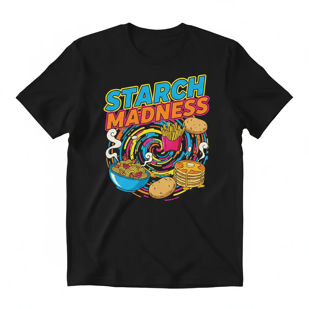 STARCH MADNESS Tee – Elevated Streetwear Essential