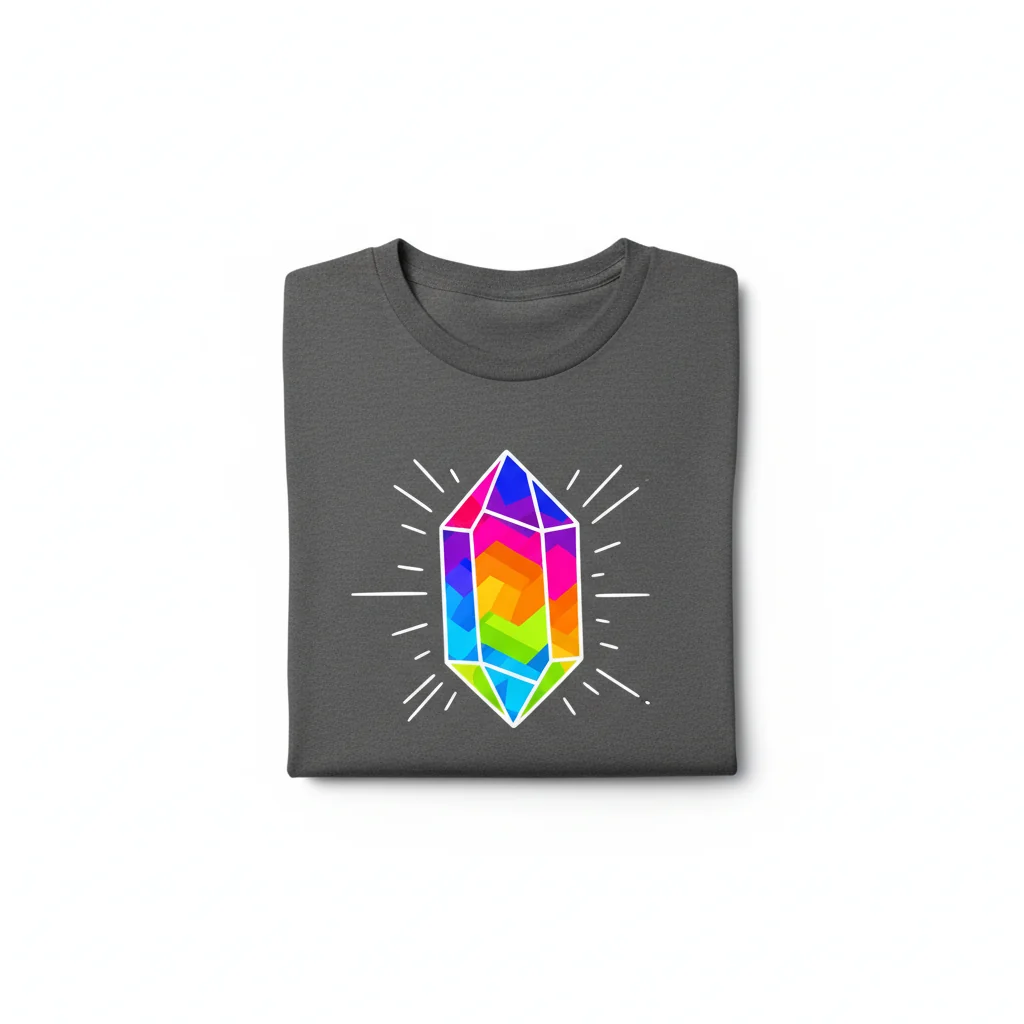 Stardew Valley Prismatic Shard T-Shirt - Premium Gaming Graphic Tee