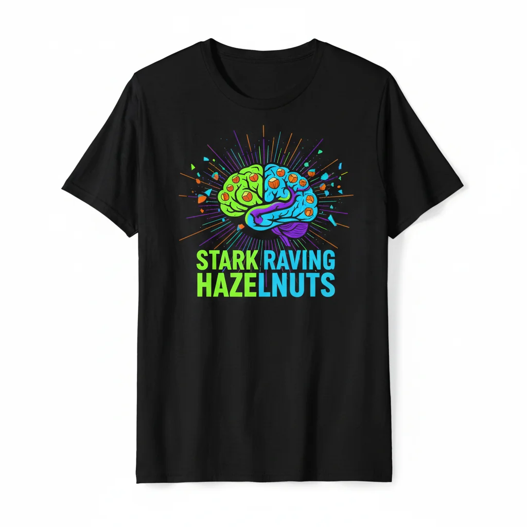 Stark Raving Hazelnuts Essential T-Shirt - Unique Nutty Design