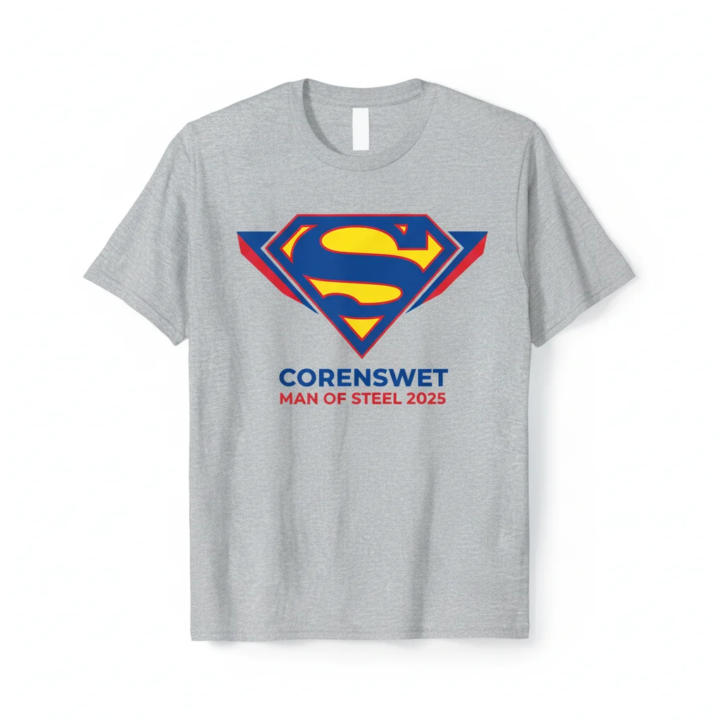 David Corenswet Superman 2025 Movie Fan T-Shirt
