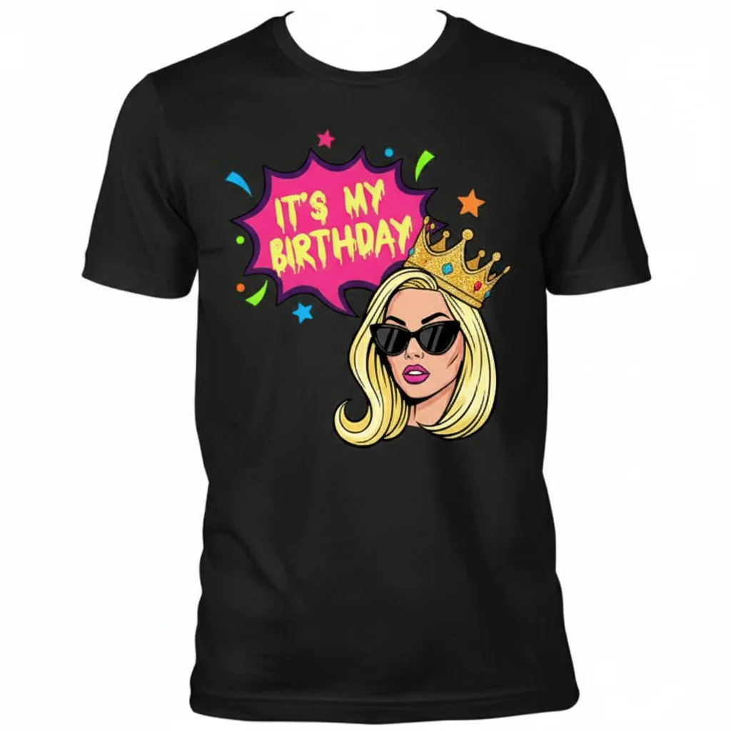 Stassi Schroeder "It's MY Birthday" Premium Unisex T-Shirt - Fade-Resistant & Pre-Shrunk