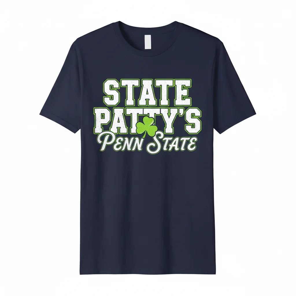 State Patty's Penn State Premium Cotton Essential T-Shirt - Comfortable & Durable
