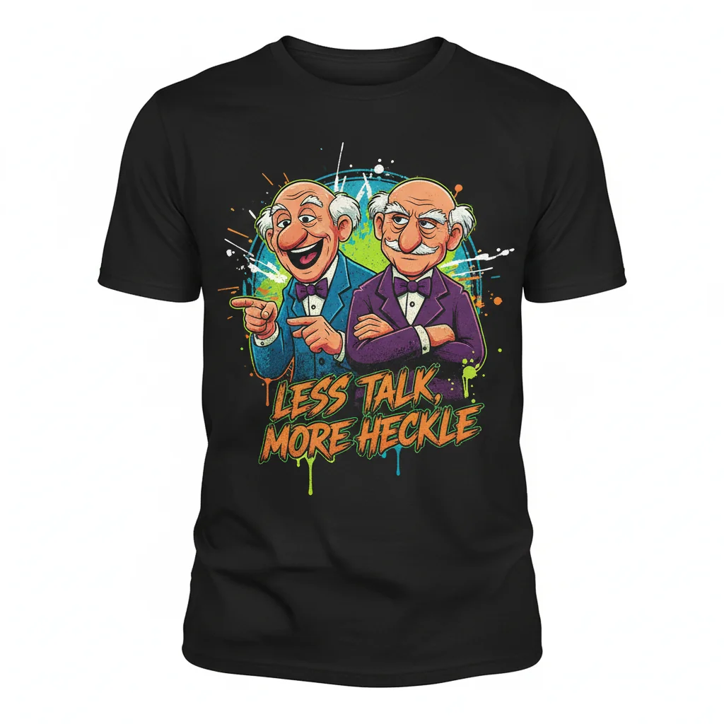 Statler and Waldorf T-Shirts - Muppet Show Classic Tees