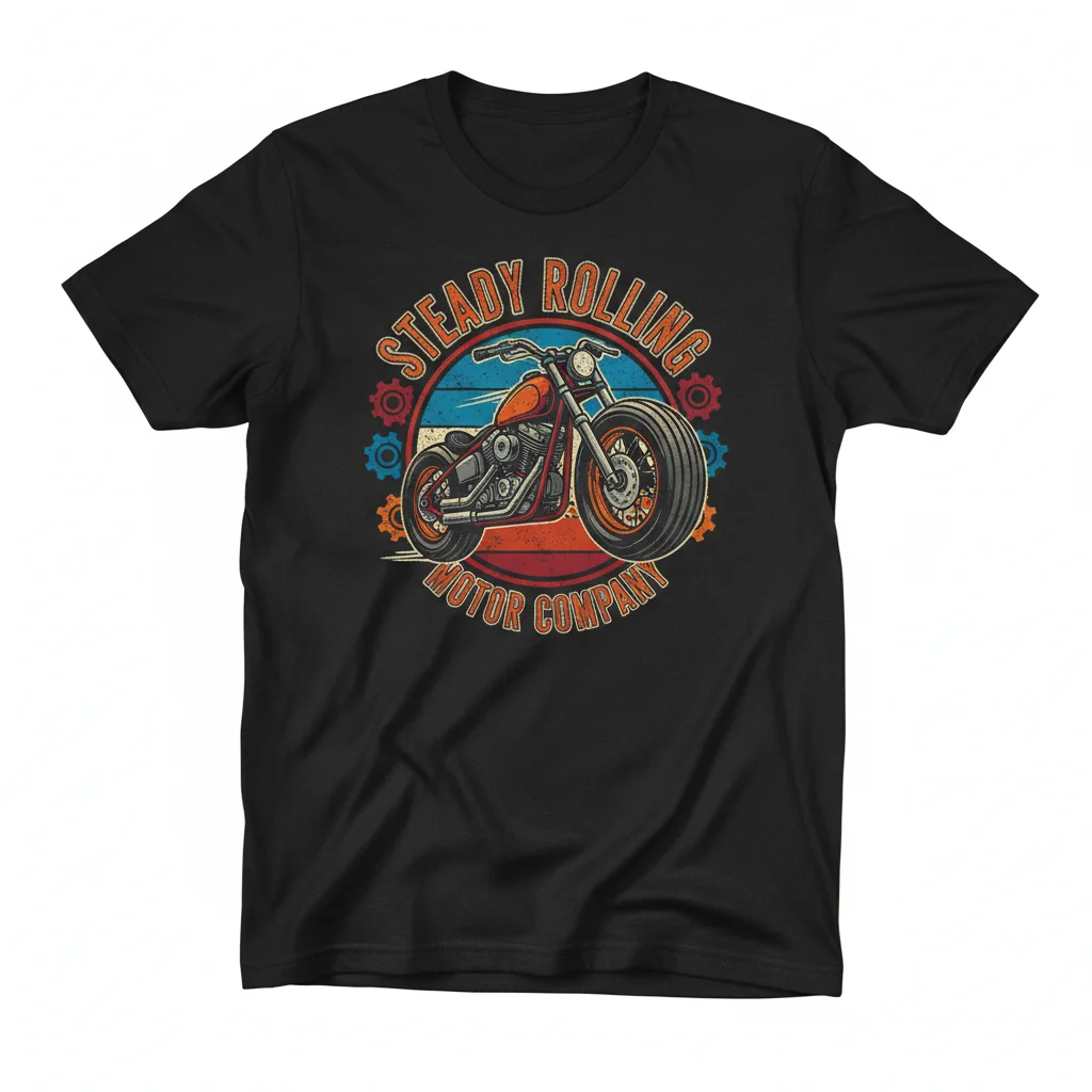 Steady Rolling Motor Company: The Spirit of the Open Road Tee