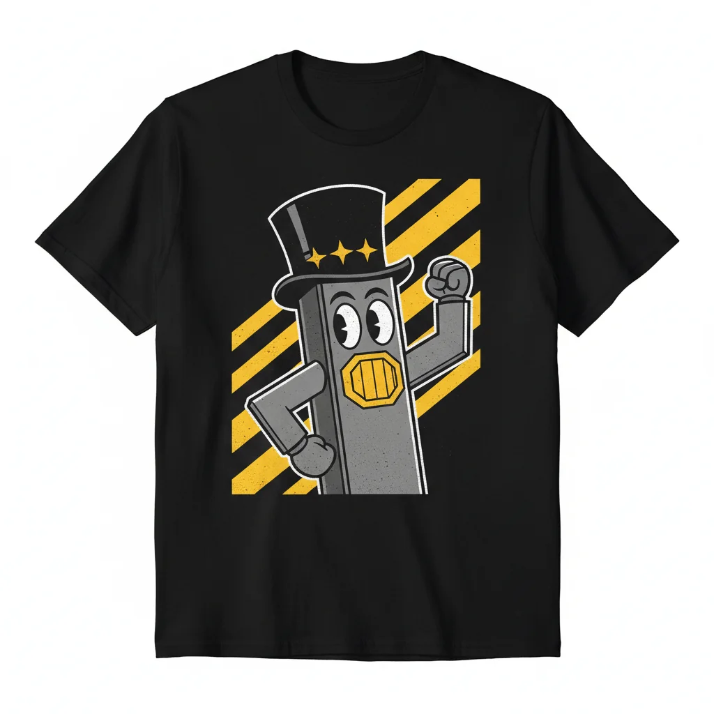 Steely McBeam Unisex Art Tee | Premium Graphic Shirt