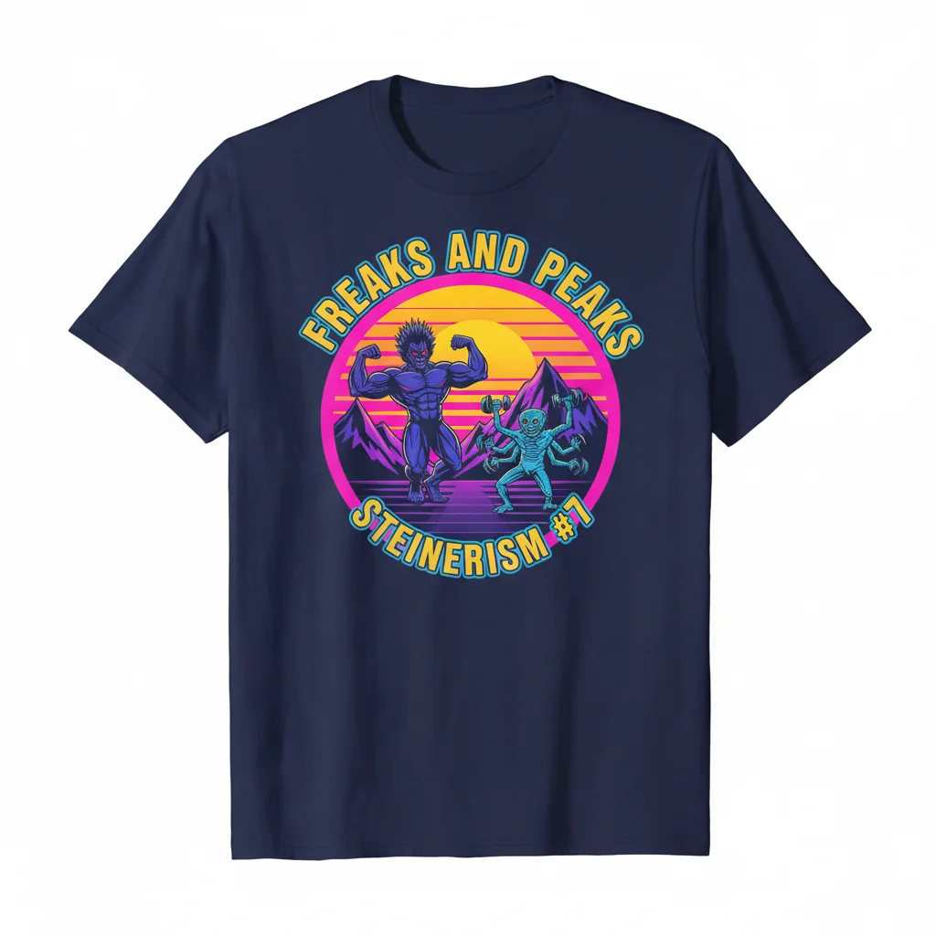 Steinerism #7 - Freaks and Peaks: Premium Durable T-Shirt for Lasting Style