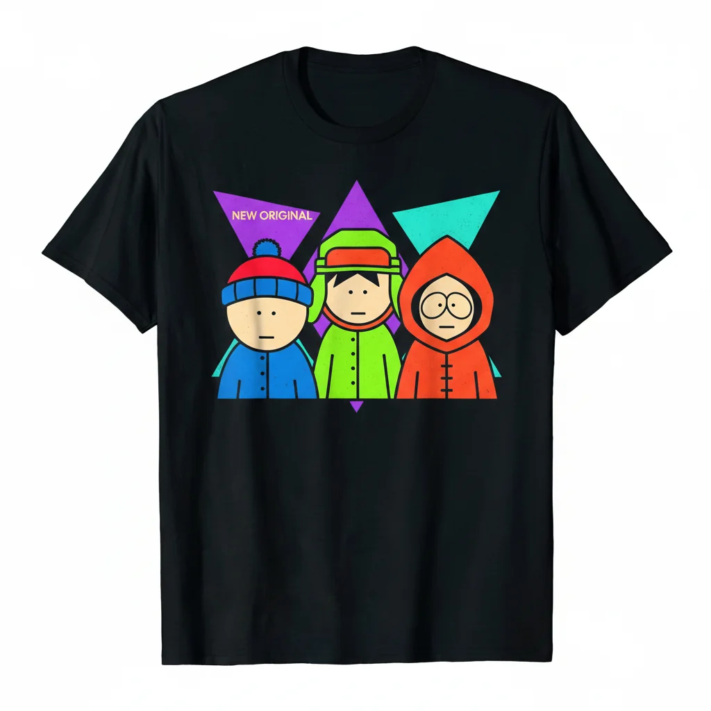 Stenny, Stan & Kenny Juvcard Essential T-Shirt – Soft Cotton Tee for Fans