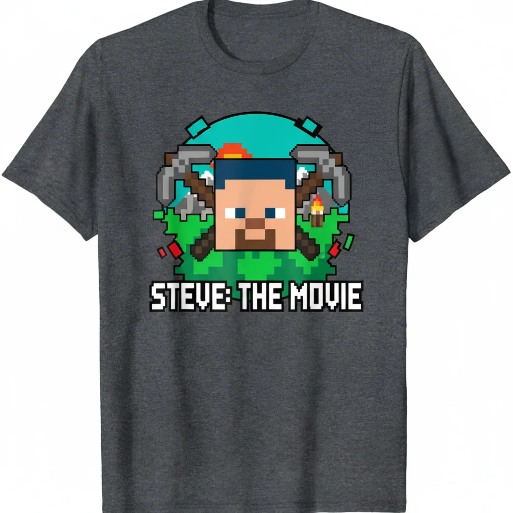 Steve: A Minecraft Legend – Your Story, Your Style Essential Tee