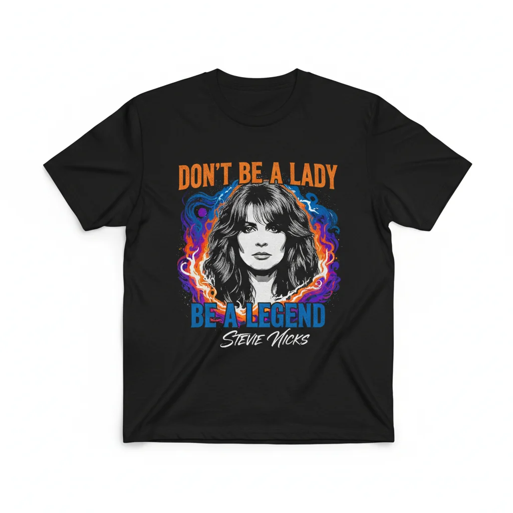 Stevie Nicks 'Don't Be a Lady, Be a Legend' Unisex T-Shirt – Premium Comfort & Lasting Style