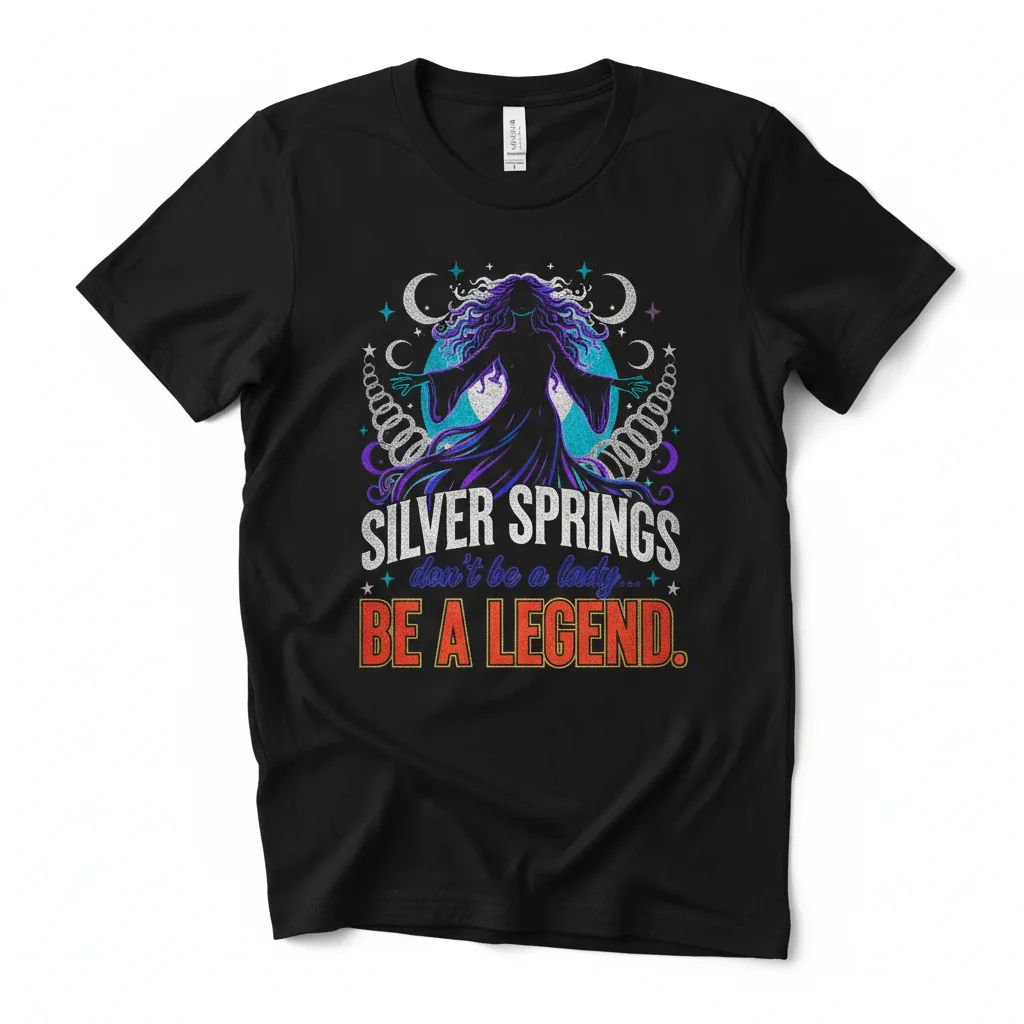 Stevie Nicks 'Don't Be a Lady, Be a Legend' Silver Springs Tee