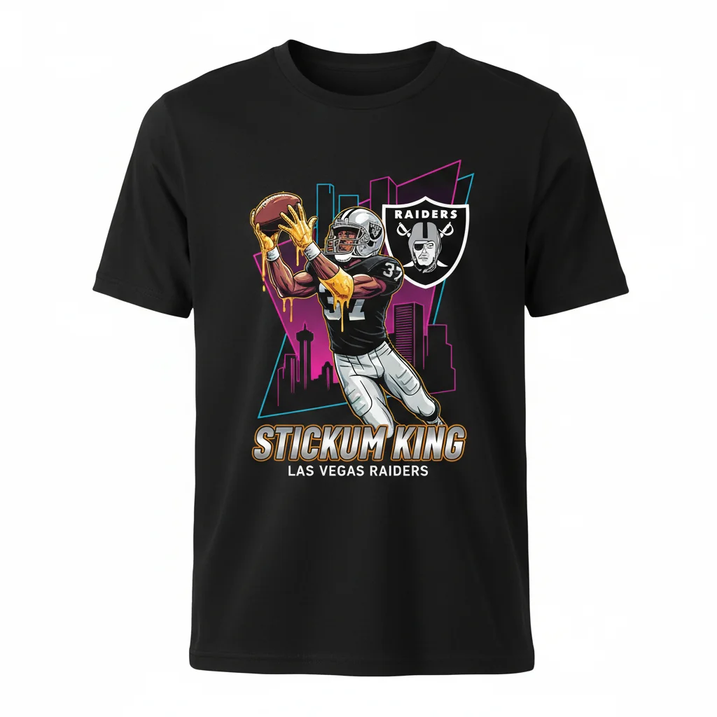 Lester Hayes 'Stickum King' Raiders Tee