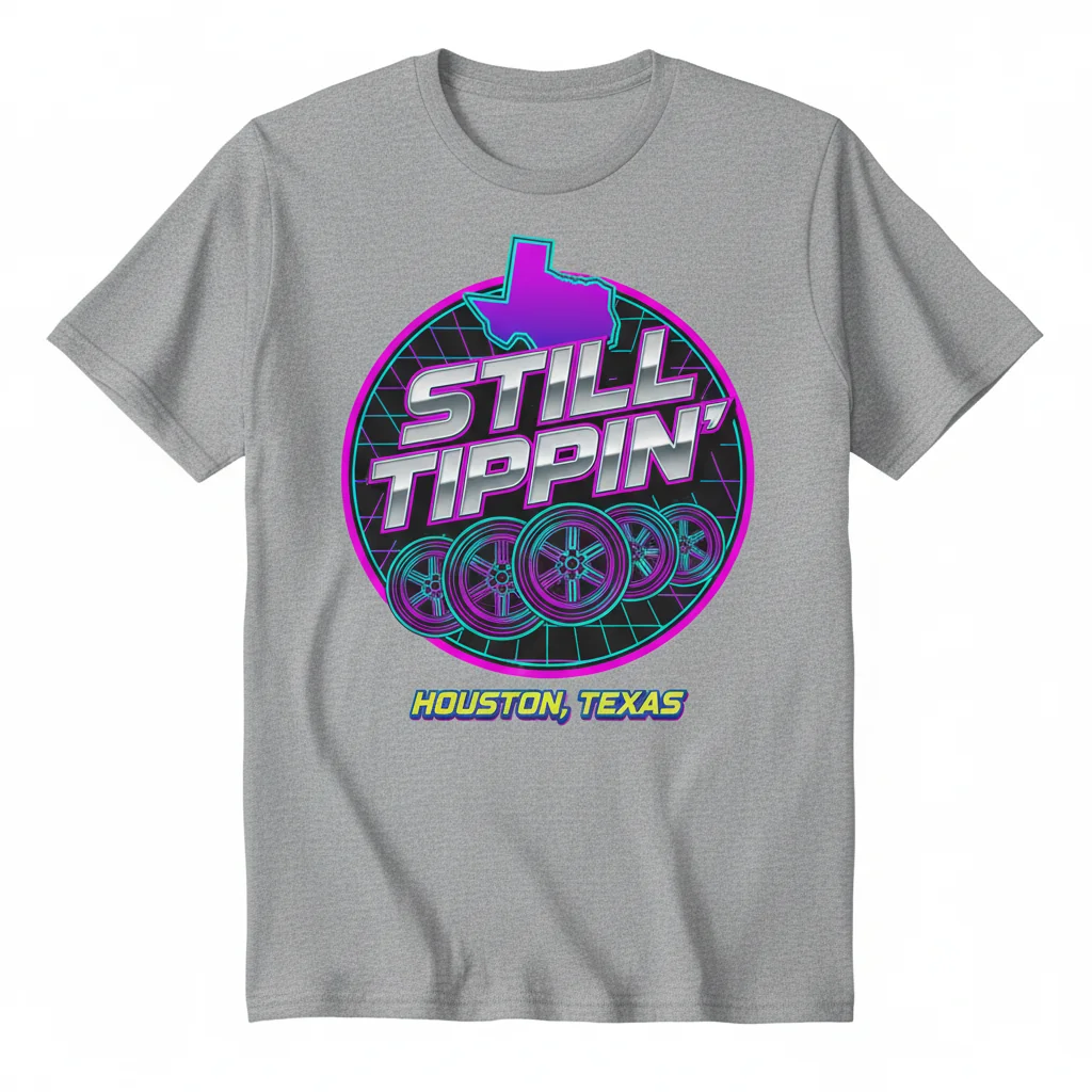 Still Tippin' Classic Essential T-Shirt - Premium Cotton Crewneck Tee