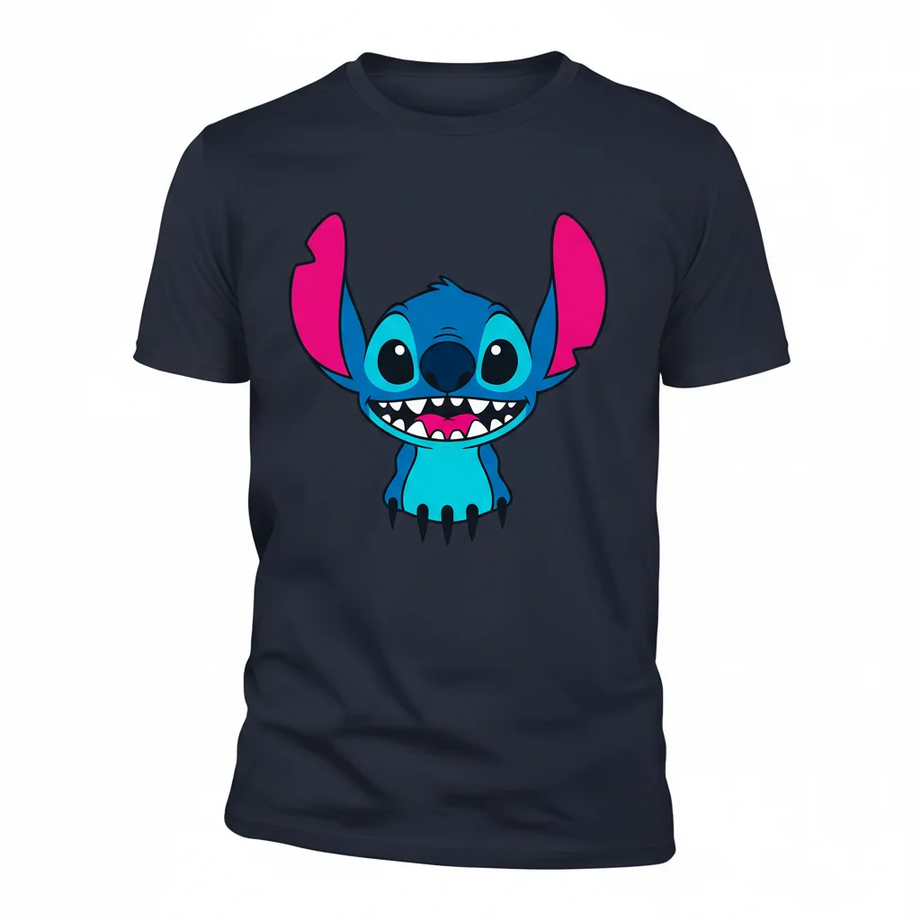 Durable Stitch Costume T-Shirt – Fade-Resistant & Perfect Fit
