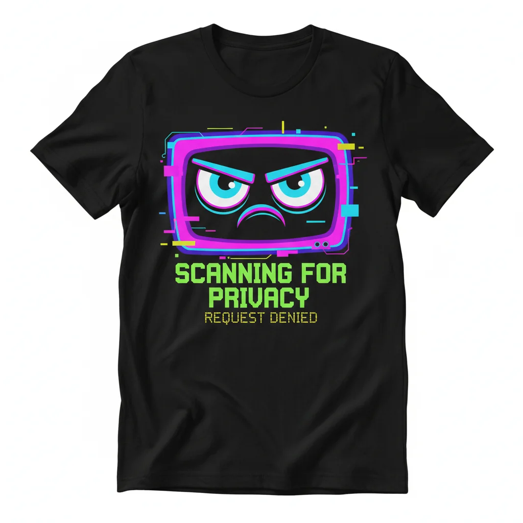 Divertido "Stop Looking At My Tits" Camiseta Clásica Unisex