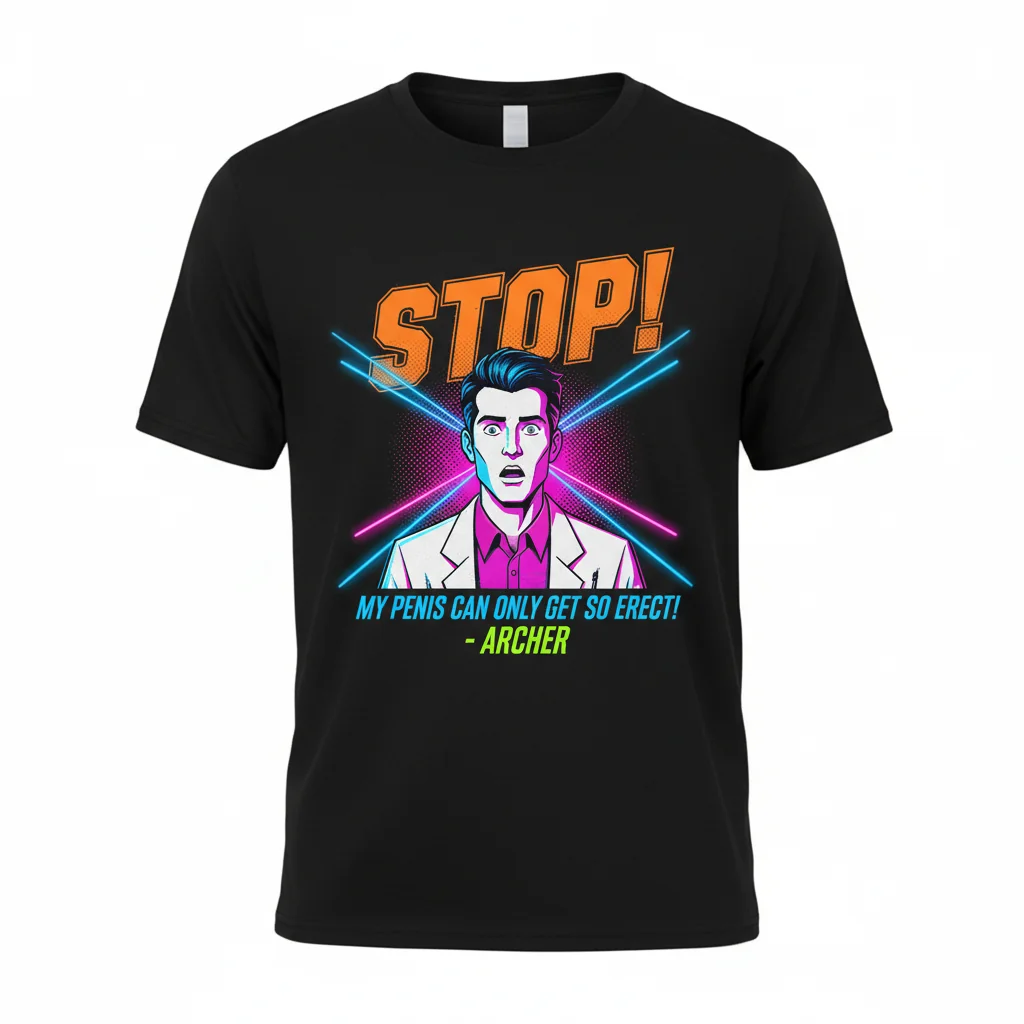 Archer's 'So Erect' Unscripted Moment - Premium Essential T-Shirt