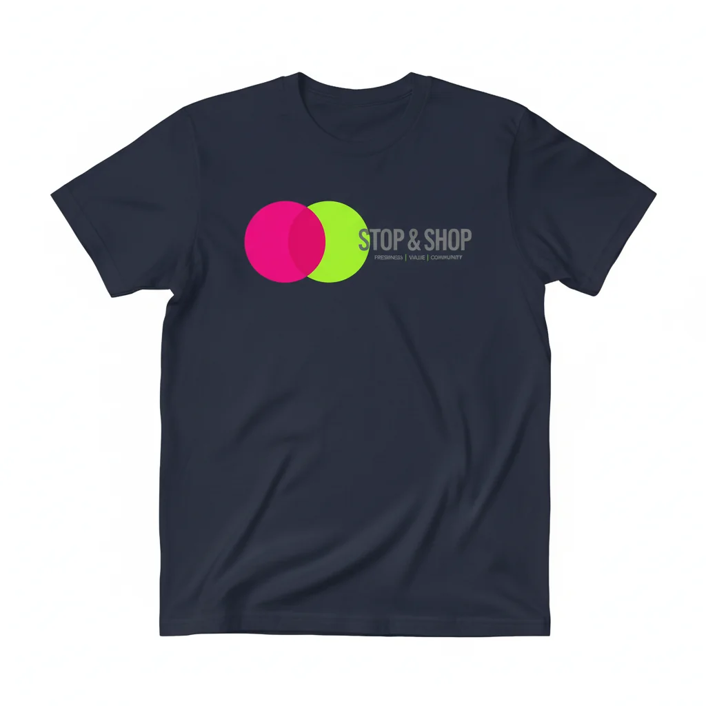Stop & Shop Official Logo T-Shirt - Essential Soft Cotton Tee
