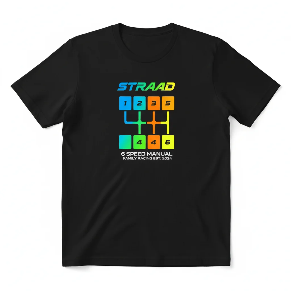 Stradman 6-Speed Manual: The Heartbeat of the Open Road Essential T-Shirt