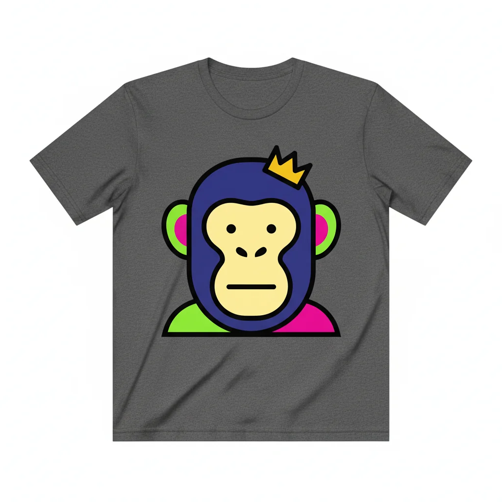The Stoic Monkey Meme: Your Everyday Mood Essential T-Shirt