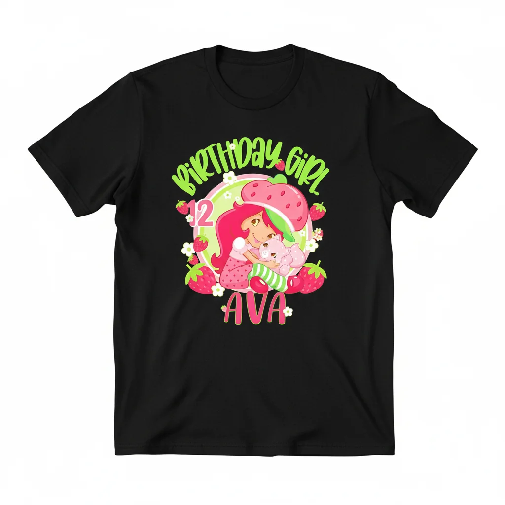 Strawberry Shortcake Birthday Girl Vibe Ornament