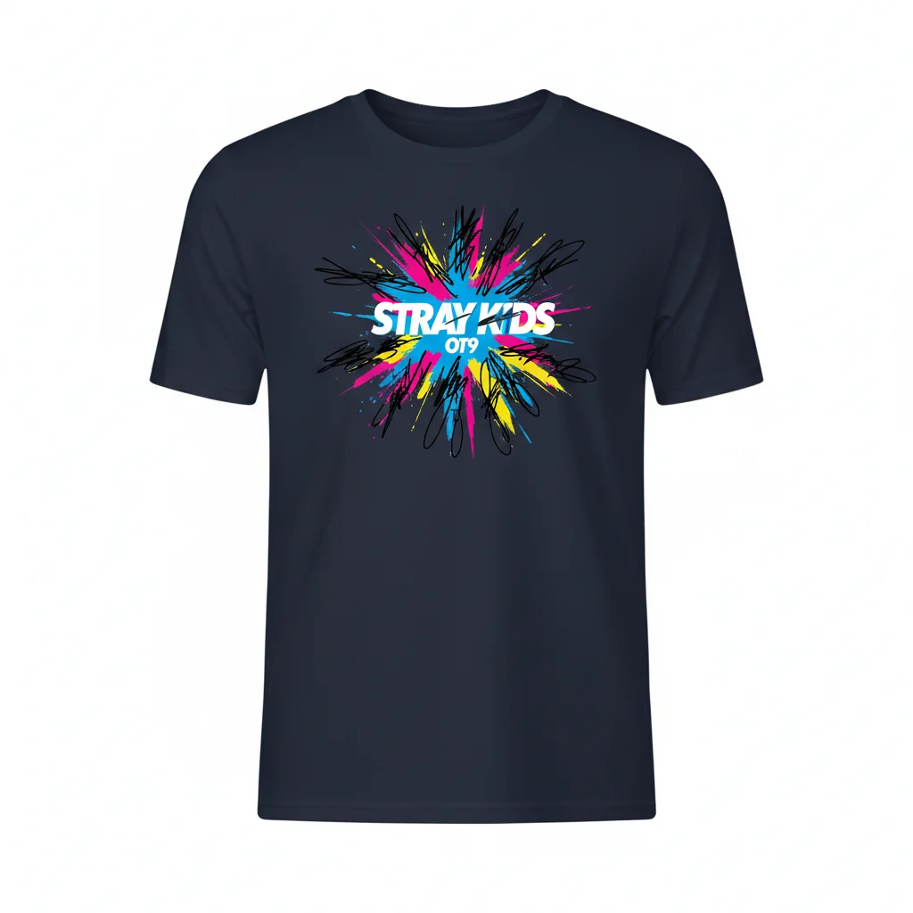 Stray Kids OT9 Signatures Essential T-Shirt – Premium K-Pop Merch