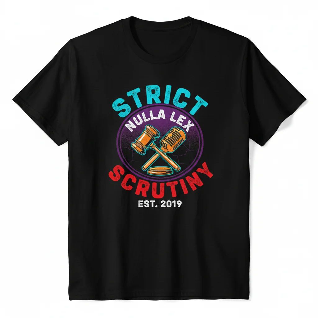 Strict Scrutiny '19 Logo Tee