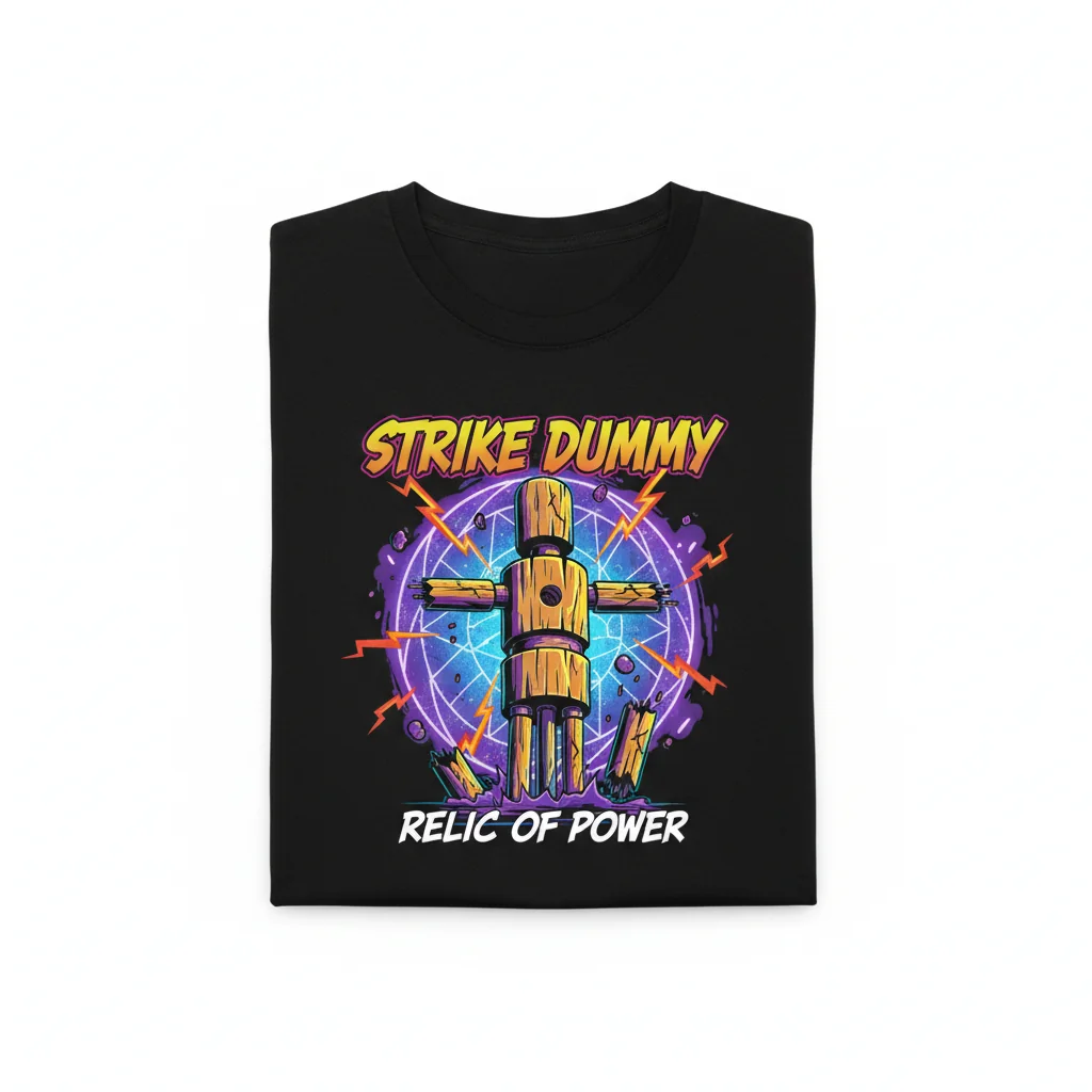 Strike Dummy Slay the Spire Relic T-Shirt - Premium Cotton Gaming Tee