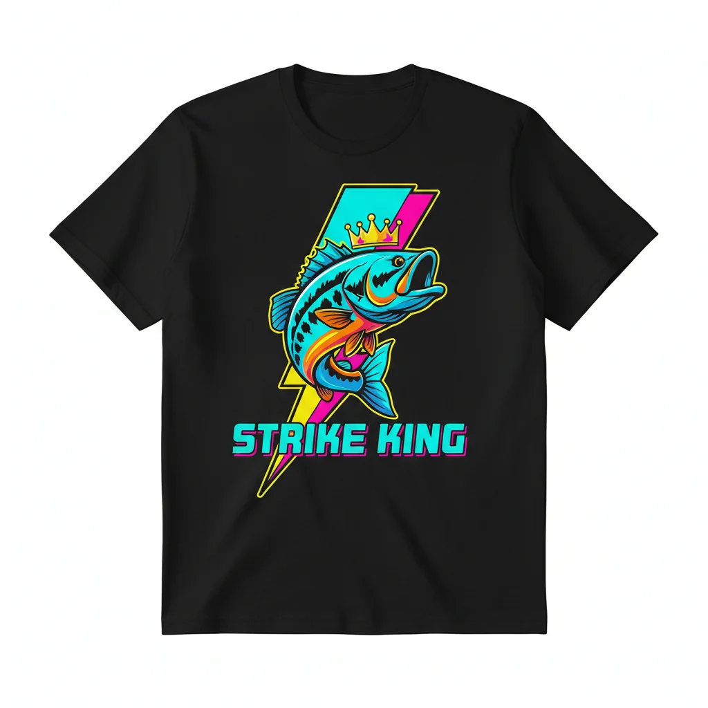 Strike King Essential T-Shirt – Premium 100% Ring-Spun Cotton Tee for Anglers & Outdoorsmen