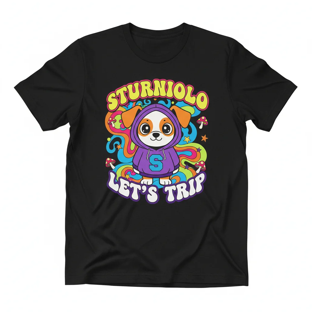 Sturniolo Let’s Trip Puppy Shirt | Official Sturniolo Triplets Merch Tee