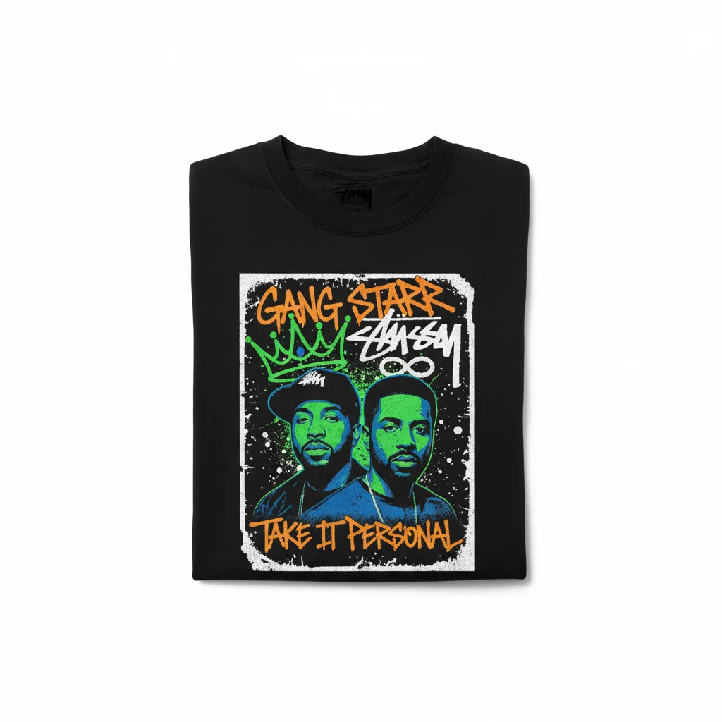 Stussy x Gang Starr: Take It Personal Tee