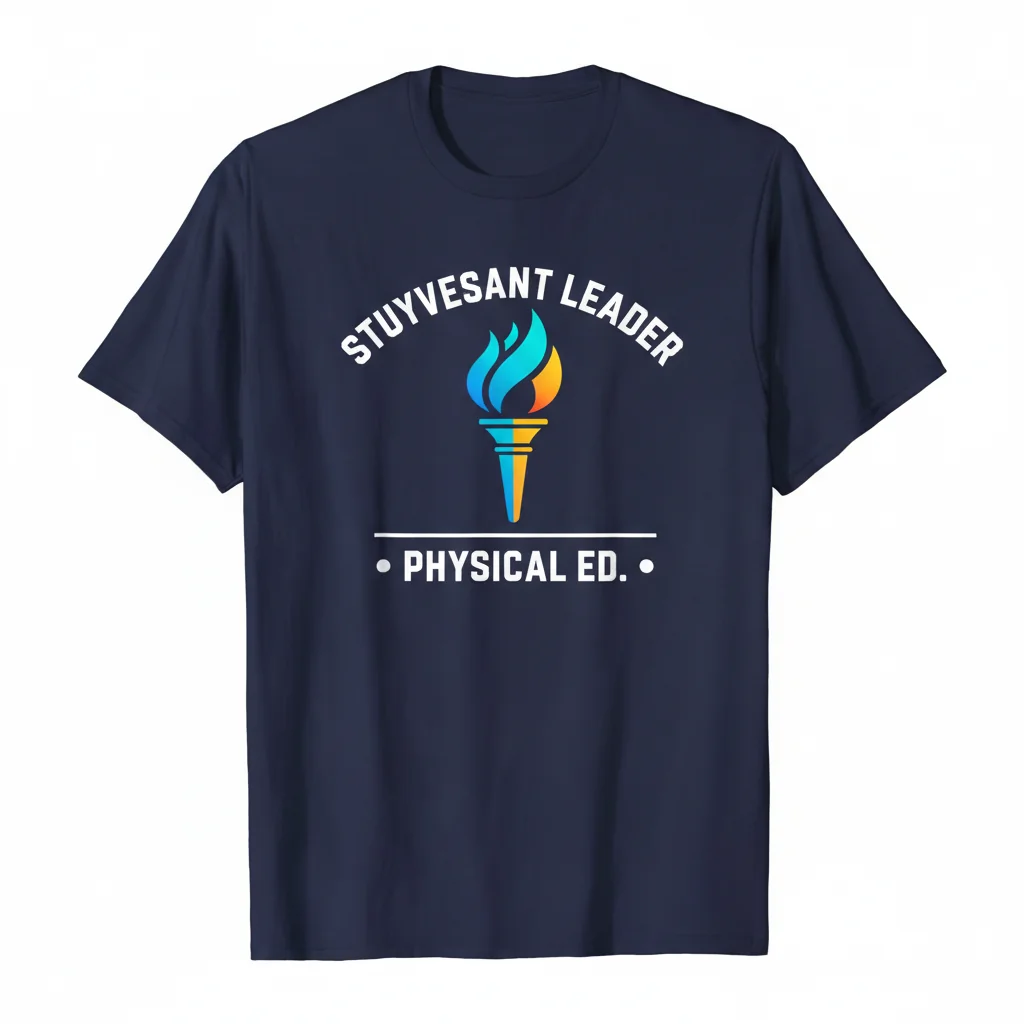 Stuyvesant Leader Physical Ed. Essential T-Shirt | Men's Cotton Athletic Tee