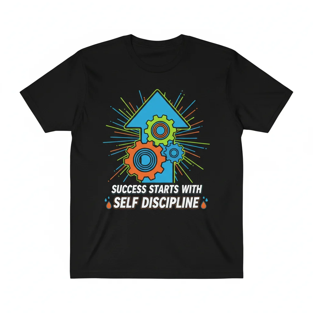 Self-Discipline Essential T-Shirt – Success Starts Here