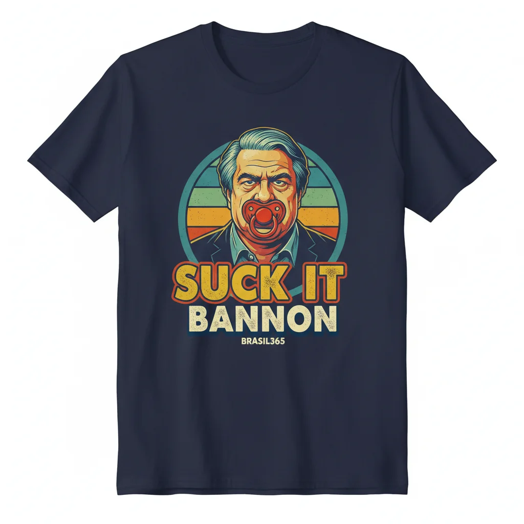 Suck it Bannon Essential T-Shirt – Premium Cotton, Retail Fit & Durable Design