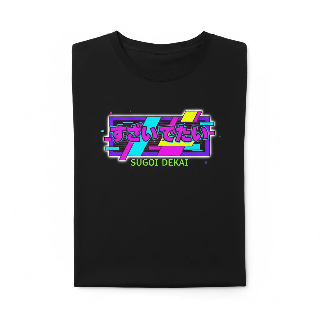 Sugoi Dekai Japanese すごいでかい T-Shirt – Unrivaled Comfort & Lasting Style