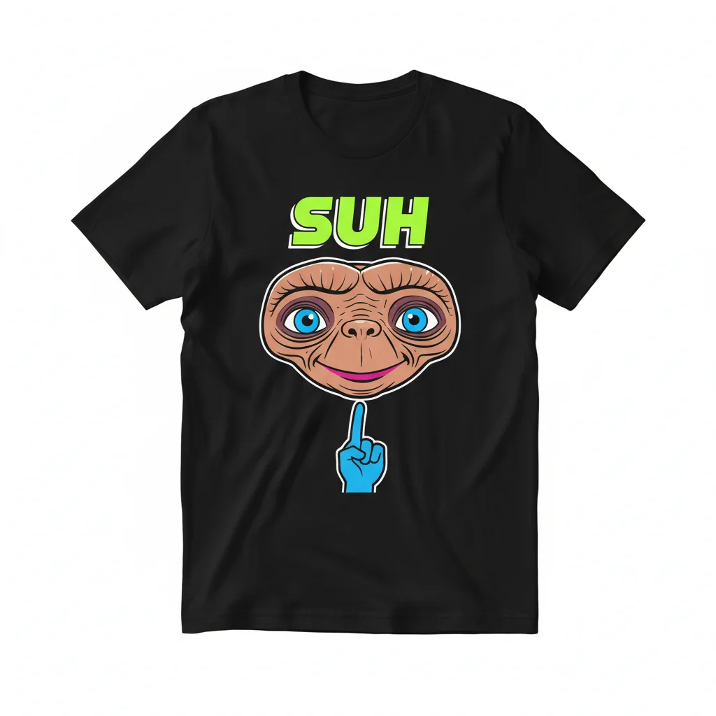 SUH dude E.T. Meme Essential T-Shirt - Iconic Alien Funny Tee